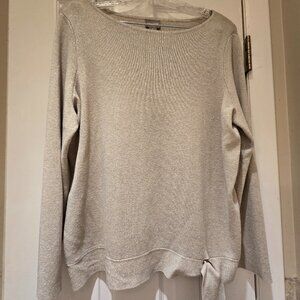 Chico's gold metallic sweater Size 2 (L)